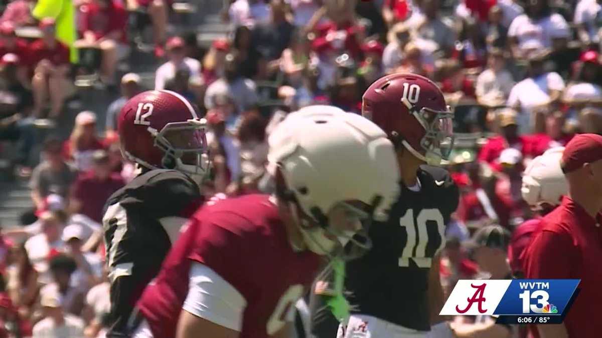 Quarterbacks take center stage as Alabama shows off spring progress at A-Day