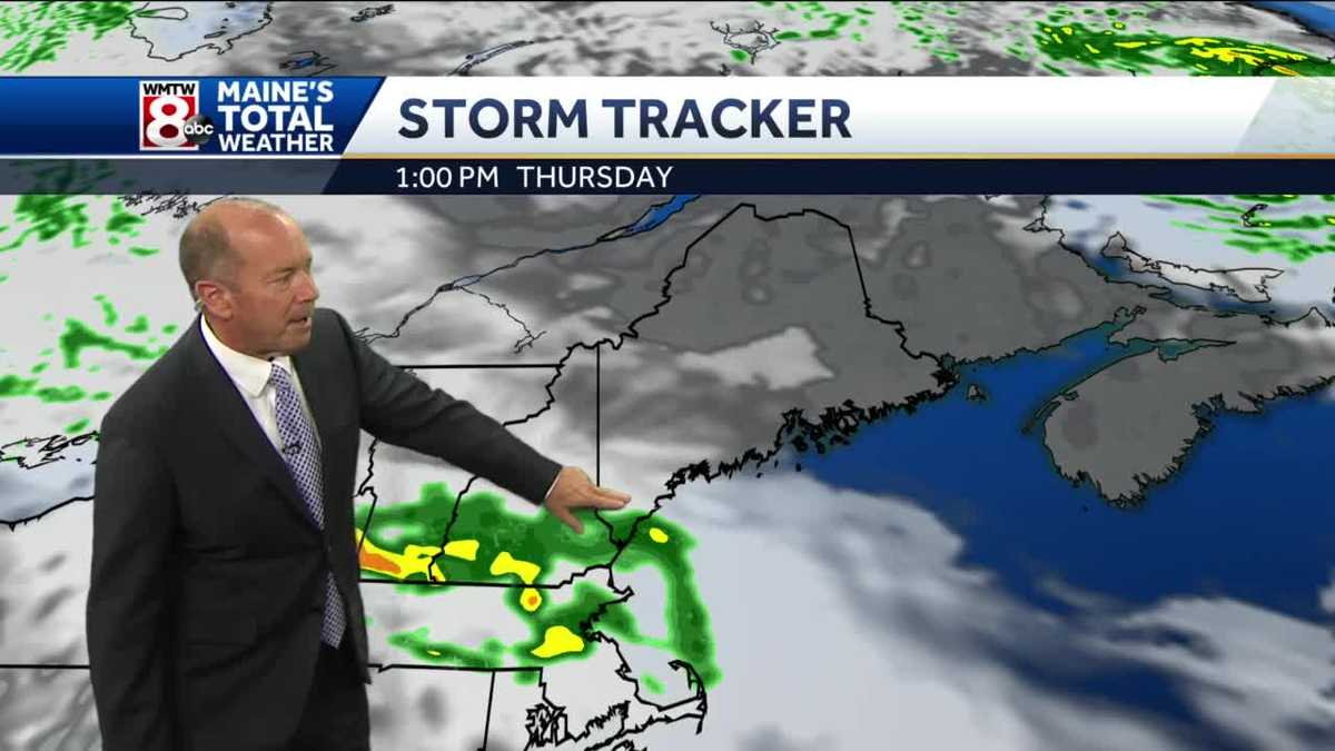 More clouds than sun with a chance for showers Thursday.