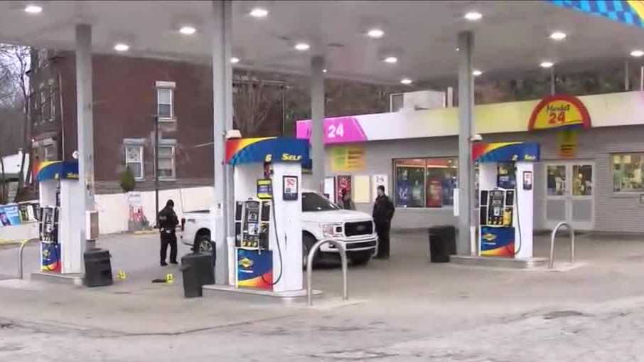 Homewood West Shots fired at gas station