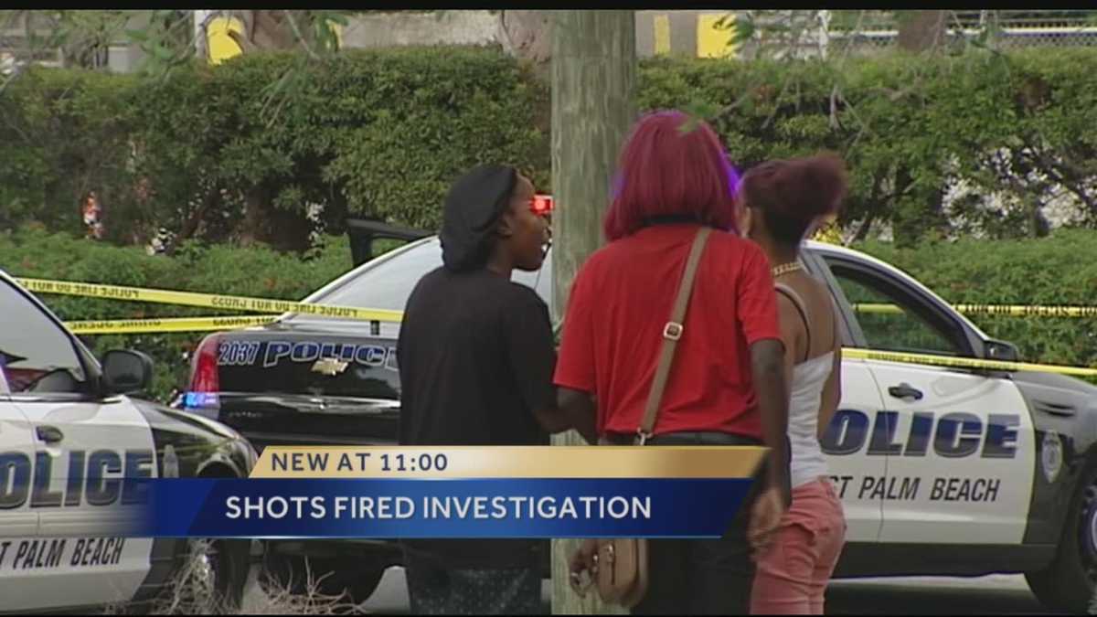 Officers respond to West Palm Beach shooting