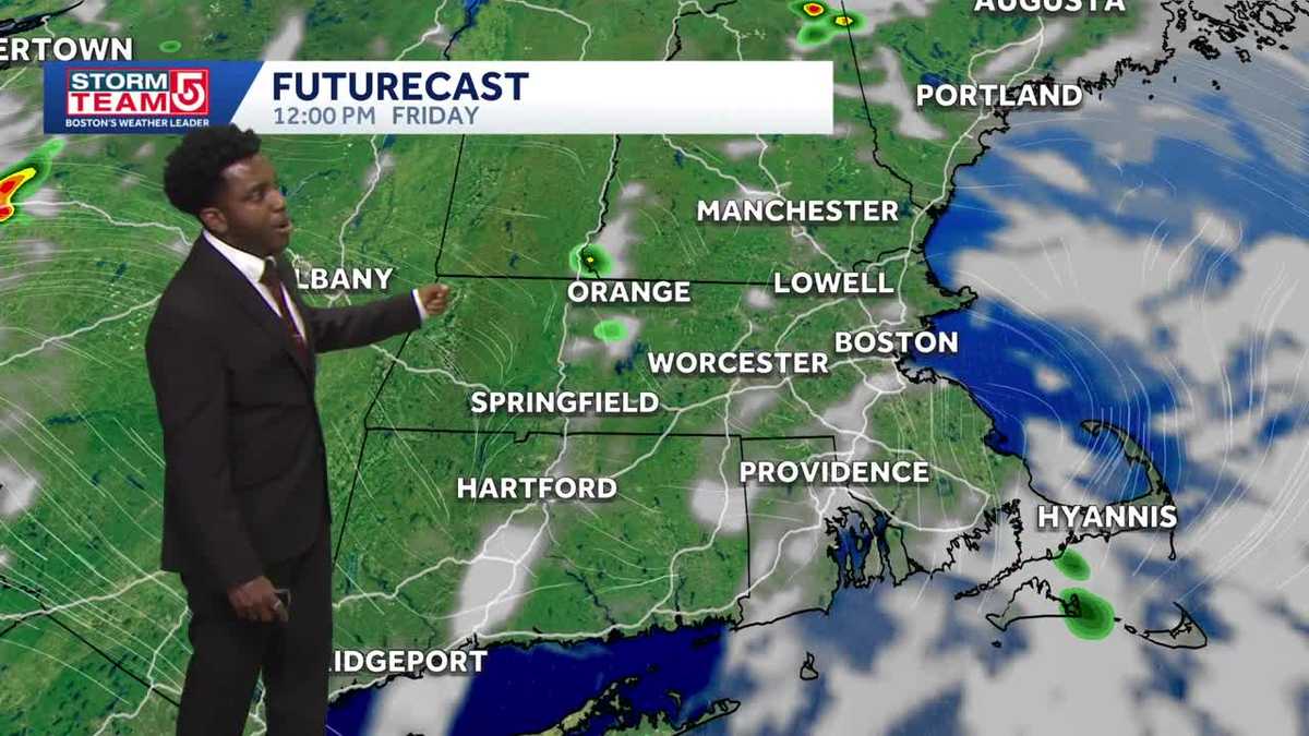 Video: Friday impact weather with PM storms