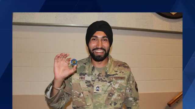 Boston College student is believed to be the first turbaned Sikh