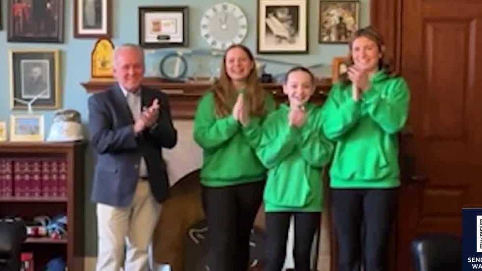 Wake Up Call from Canine Capers 4H Club WCVB 1 HR