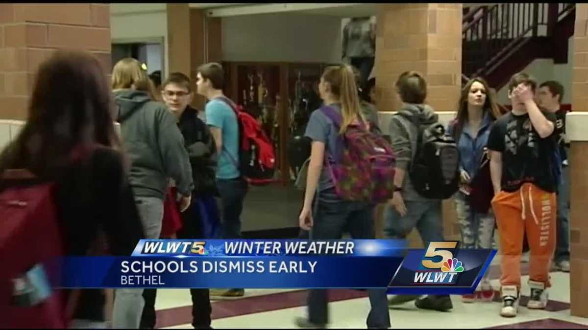 Some schools start, but dismiss early for snow