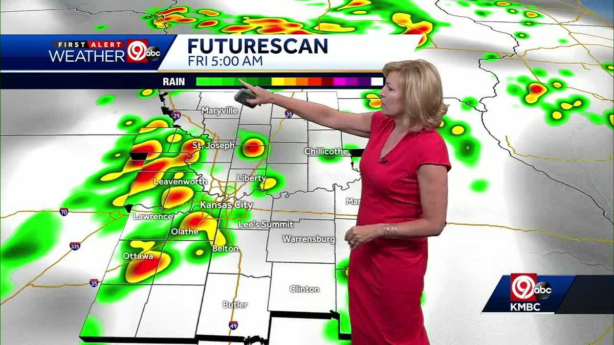 Quick round of storms possible early Friday, but clouds will hang around