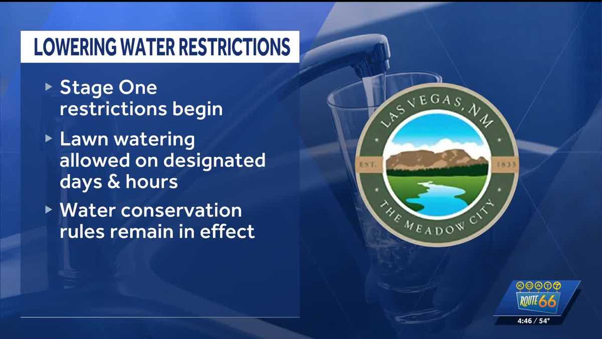 Las Vegas eases water restrictions to Stage I