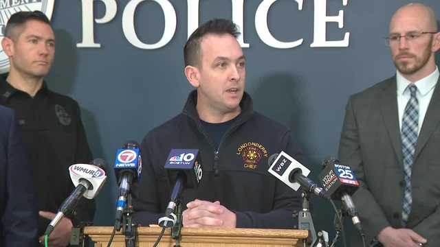 Full video: Officials give update on Londonderry plane crash