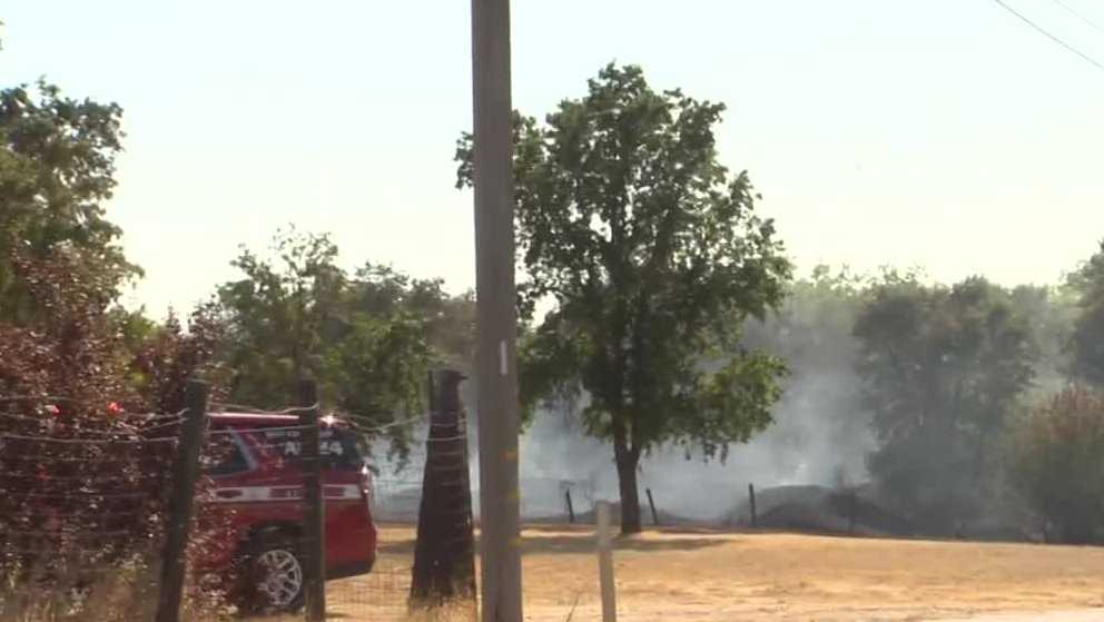 Forward progress stopped on vegetation fire that threatened homes in ...