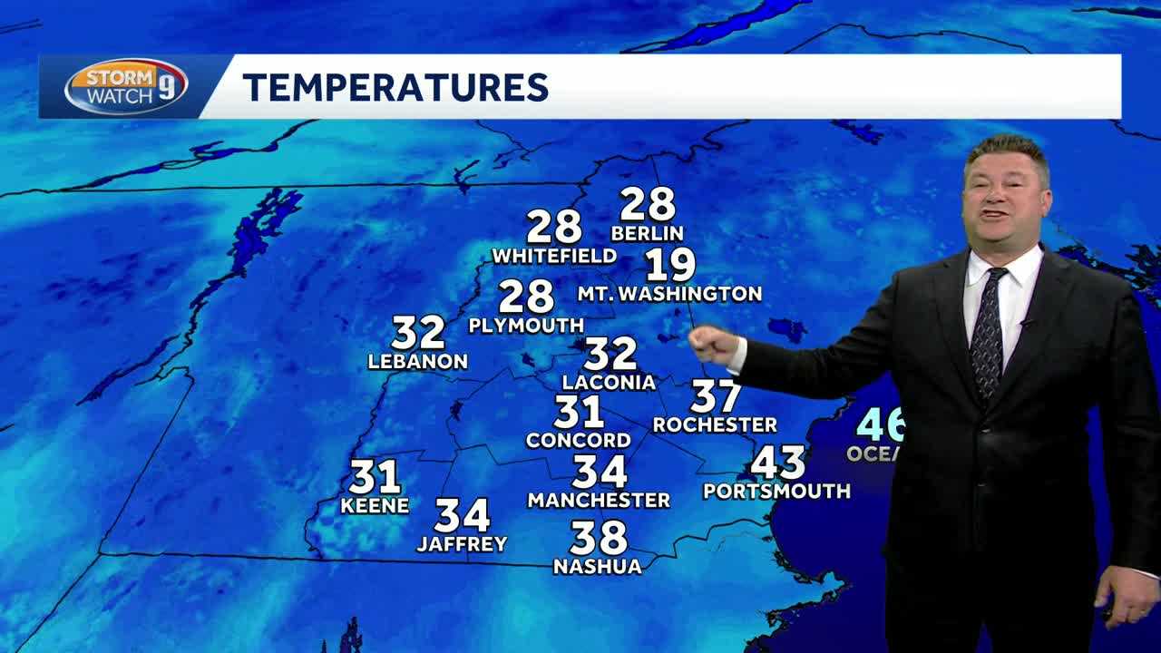 Video: Stray showers possible this afternoon