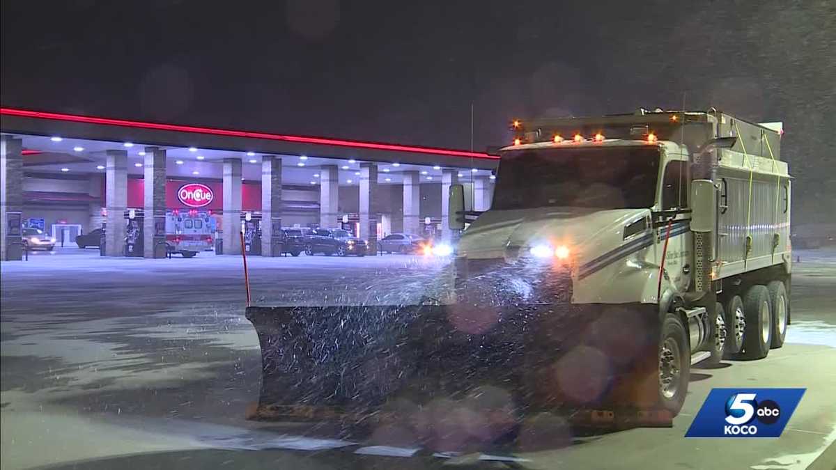 Oklahoma drivers warned of icy roads as freezing temperatures continue