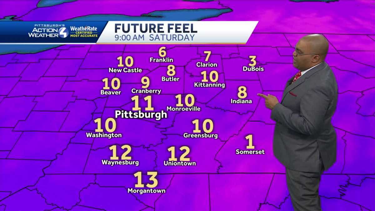 Pittsburgh weather Cold, sunny winter weekend ahead