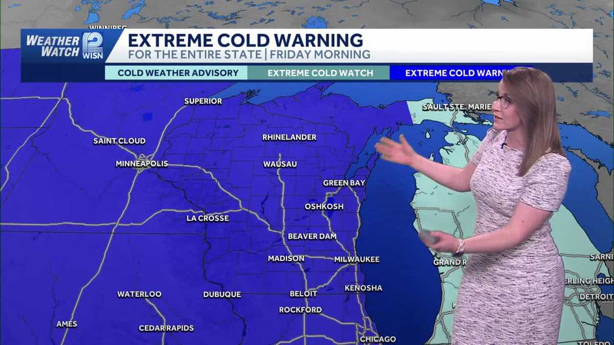 Extreme cold ahead in SE Wisconsin