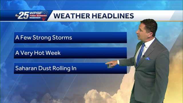 Saharan Dust rolling into South Florida - Vimarsana News