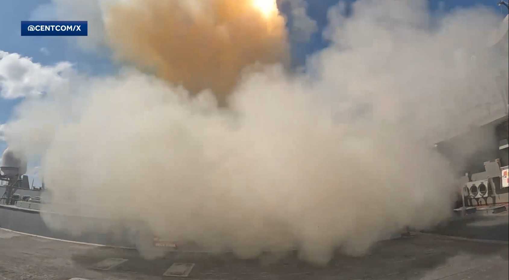 US launches retaliatory strikes after Iranian drone downed Army helicopter near Iran