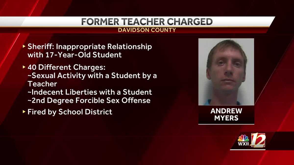 Davidson County teacher charged with multiple sex crimes