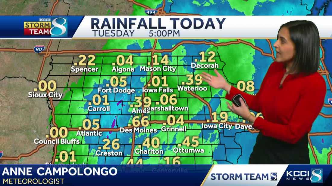 Iowa weather forecast: Chilly and windy Wednesday followed by a warm-up