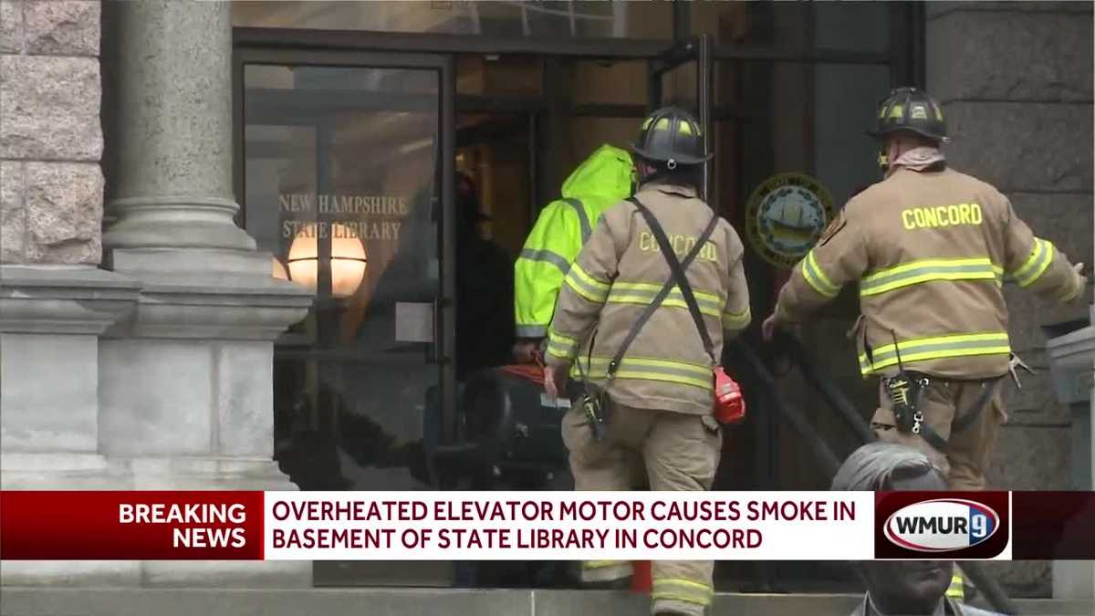 Fire contained at state library