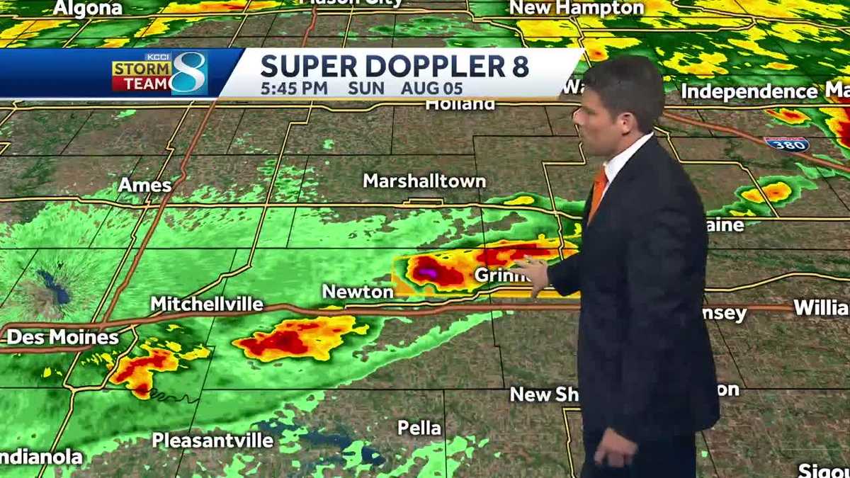 Videocast: Storms move through Iowa