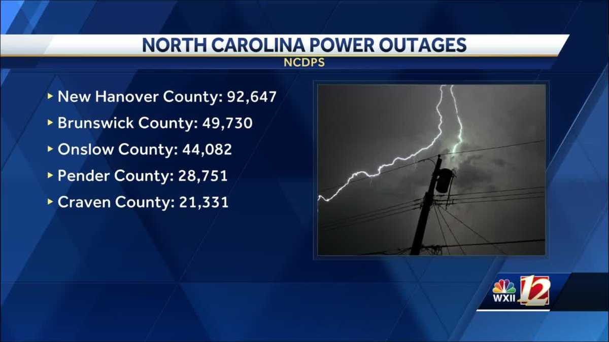 North Carolinas Coast Experiences 400k Power Outages From Isaias 8080