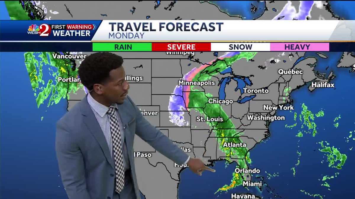 Wet Weather Returns on Christmas Day