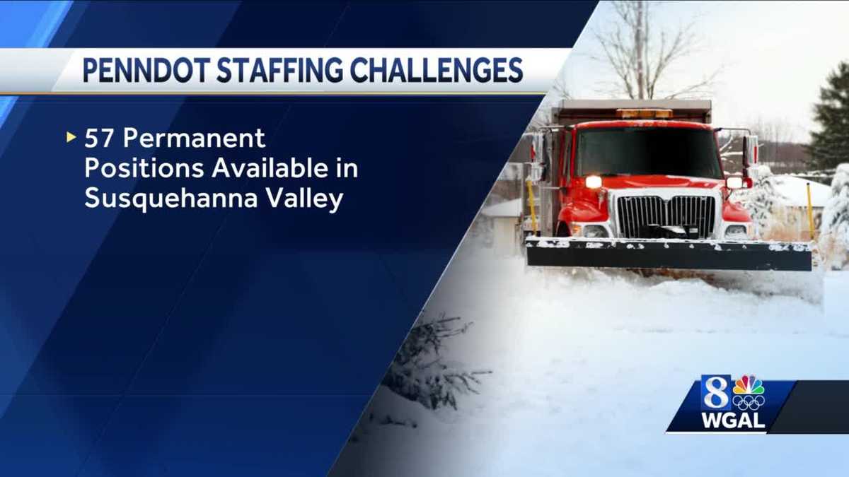 PennDOT facing a driver shortage this winter