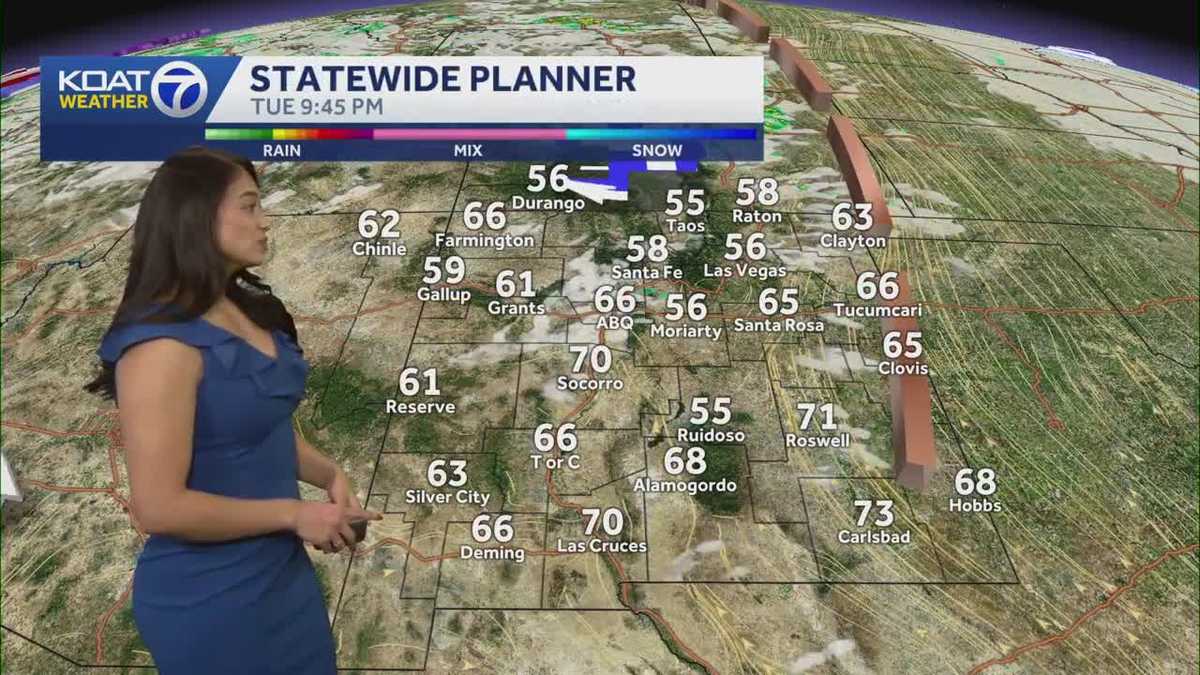 New Mexico forecast: Less storms with early fall conditions
