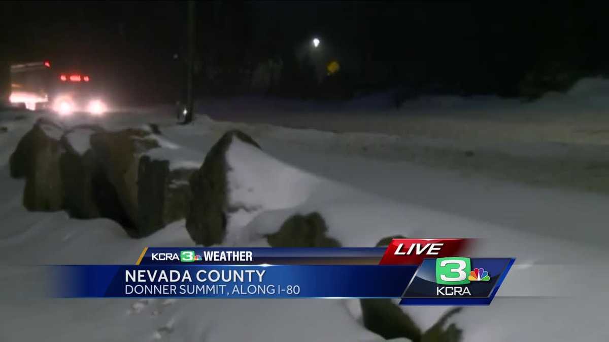 Chain controls lifted over Donner Summit