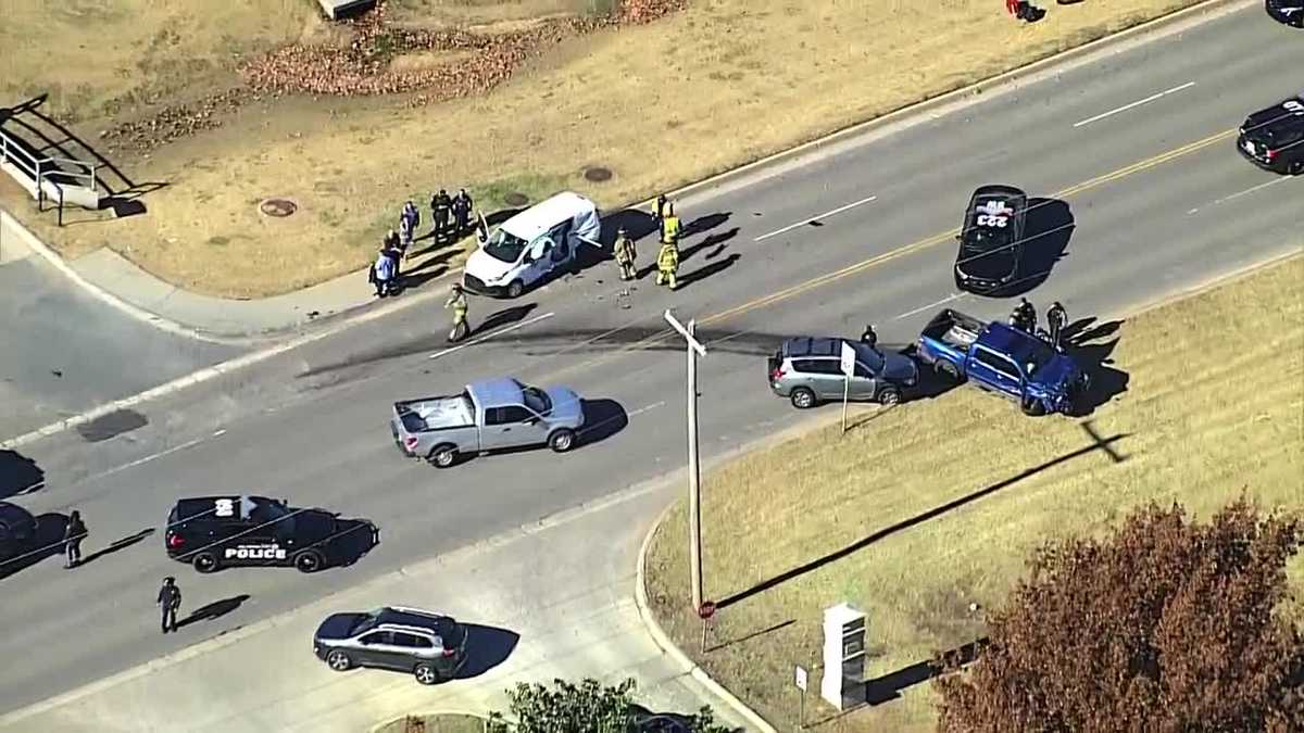 OKC police take 2 in custody after crash involving stolen vehicle