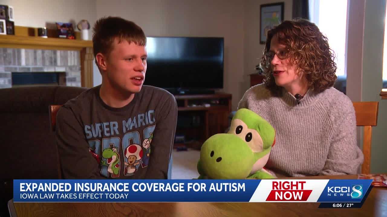 kcci.com - Kayla James - New state law expands insurance coverage for Iowans with autism