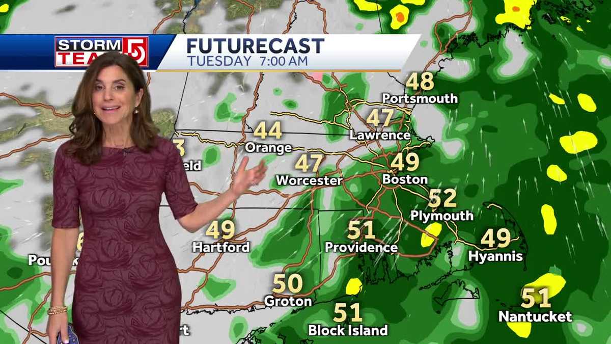 Video: Rain moves in late tonight