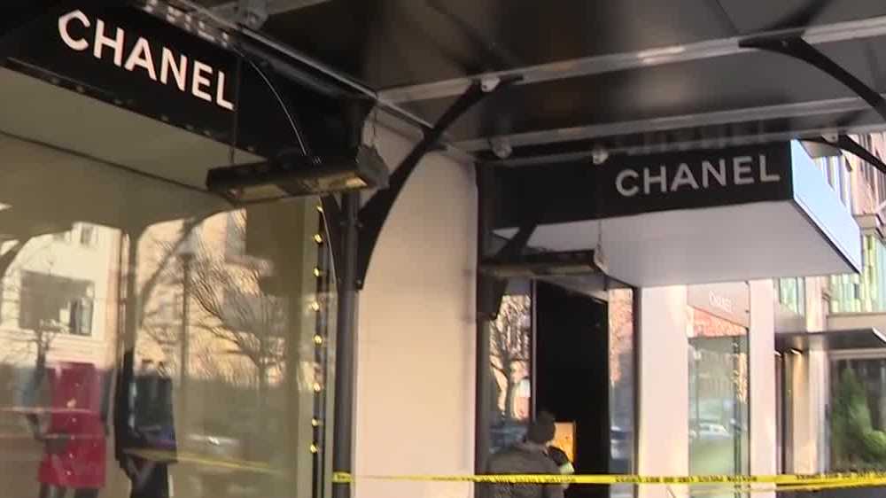 Smash and grab at Chanel store on Boston's Newbury Street under  investigation