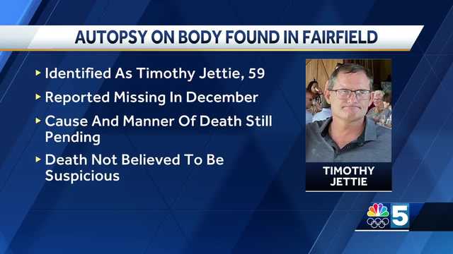 Human remains found in Fairfield, VT, belong to missing man, police say - Vimarsana News