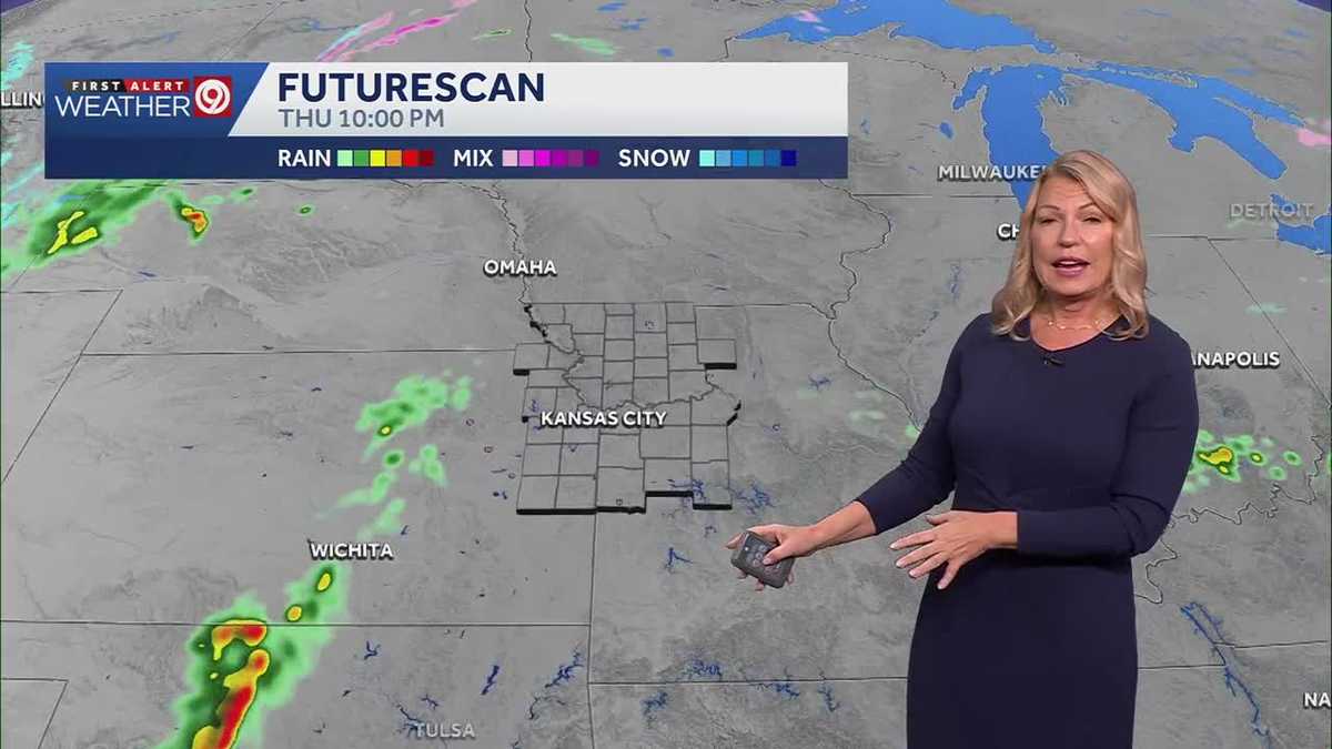 KANSAS CITY WEATHER: Another gray, damp, rainy day