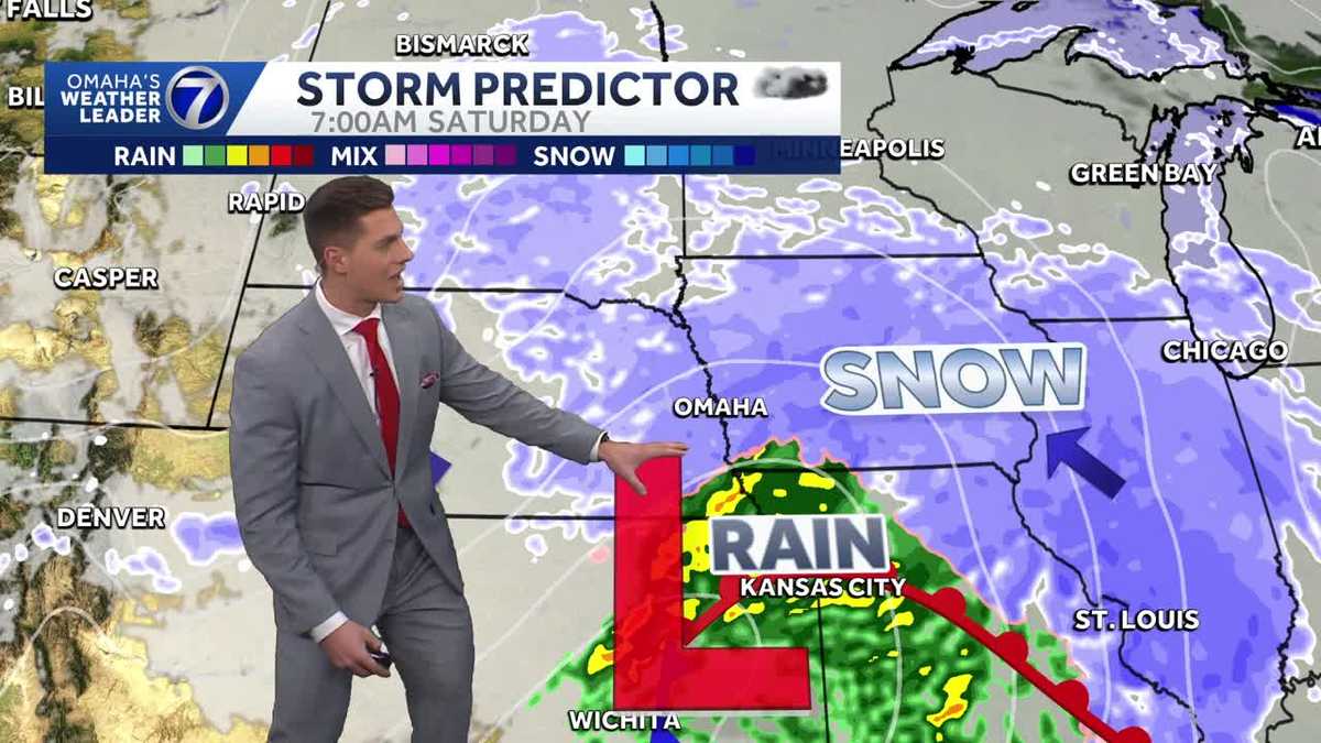 Some slick spots this evening with widespread travel impacts come Saturday morning