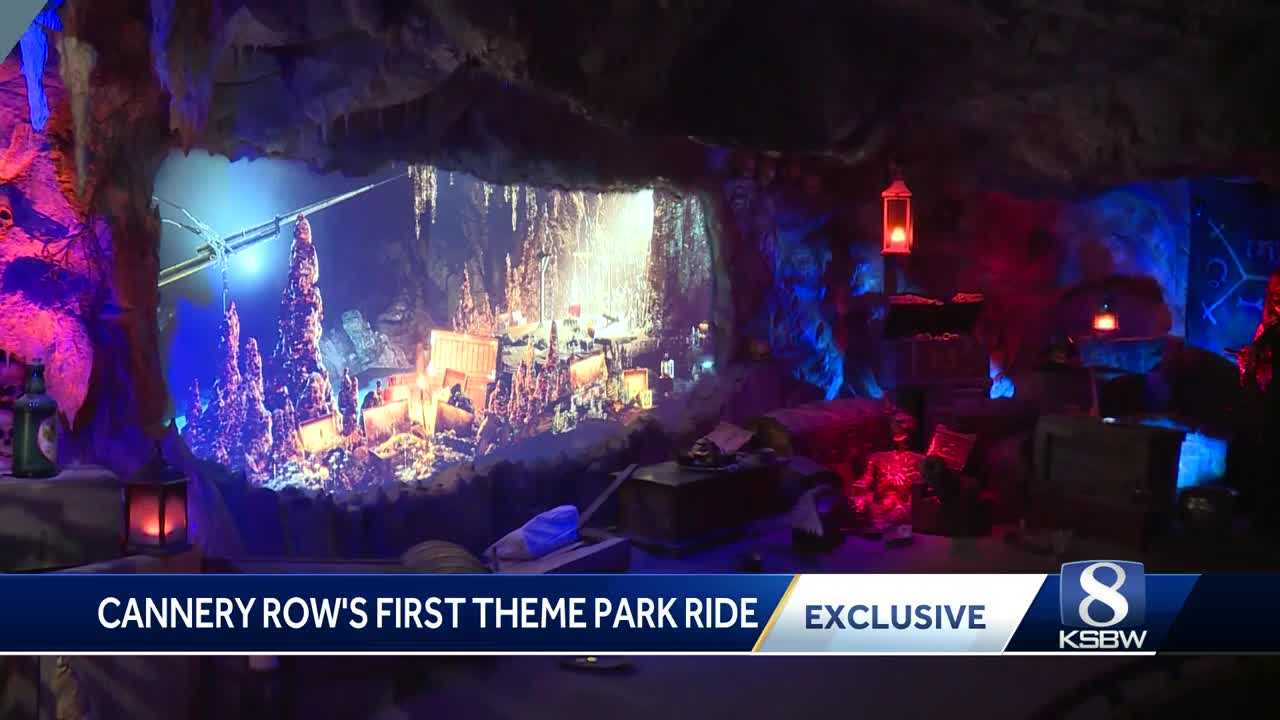 Cannery Row s first themed ride tells the lore of local pirates