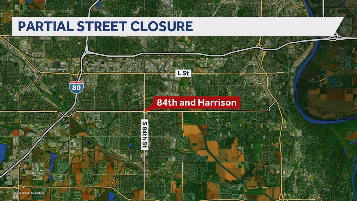 La Vista city officials announce partial street closure as 'a precaution to monitor an area of settling'