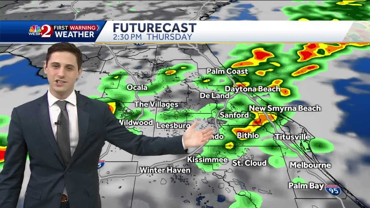 Central Florida forecast: Storms, heavy rains Thursday