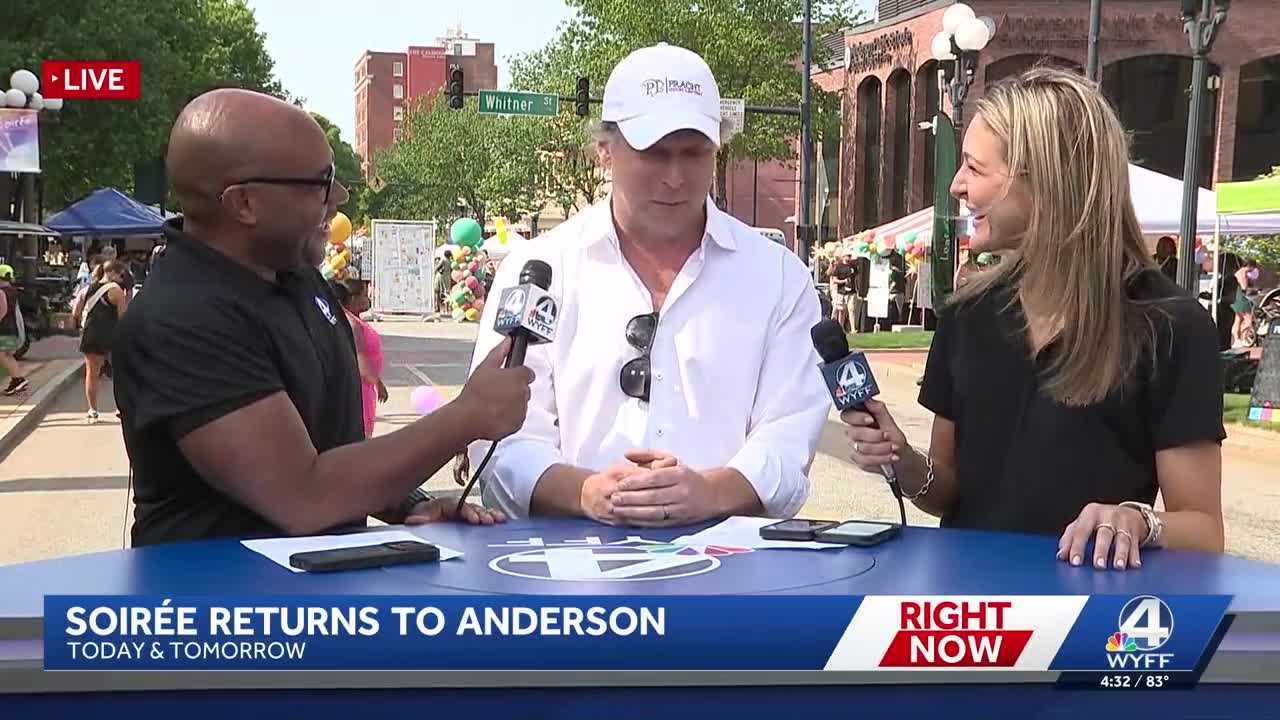 Chris Pracht on Anderson Soirée: 'This event is special' WYFF 4
