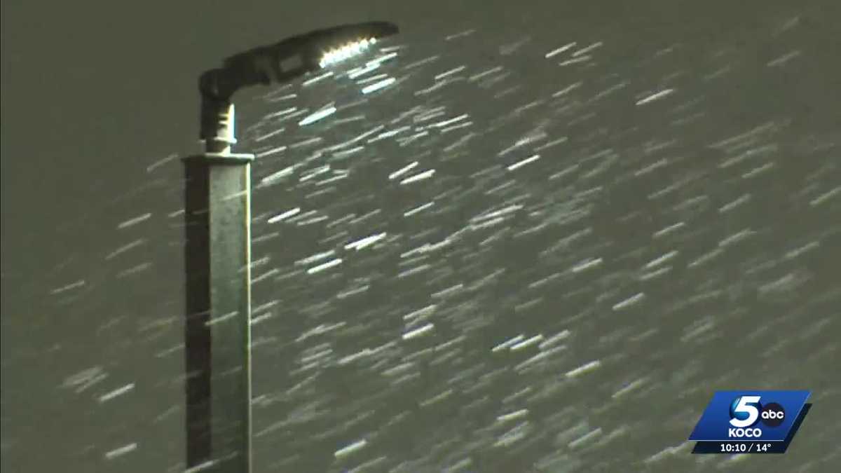 Heavy snow in south-central Oklahoma prompts emergency response