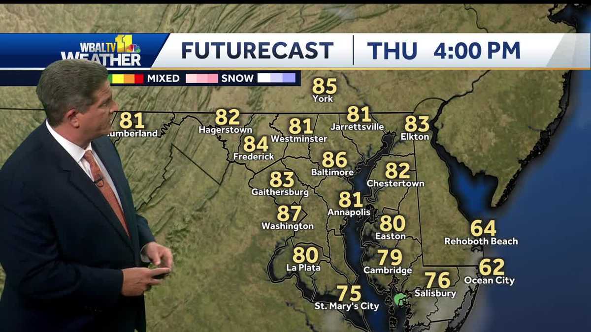 Mild and mostly sunny Wednesday, warmup coming