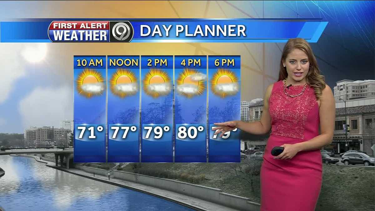 First Alert: Comfortable temps for your Saturday