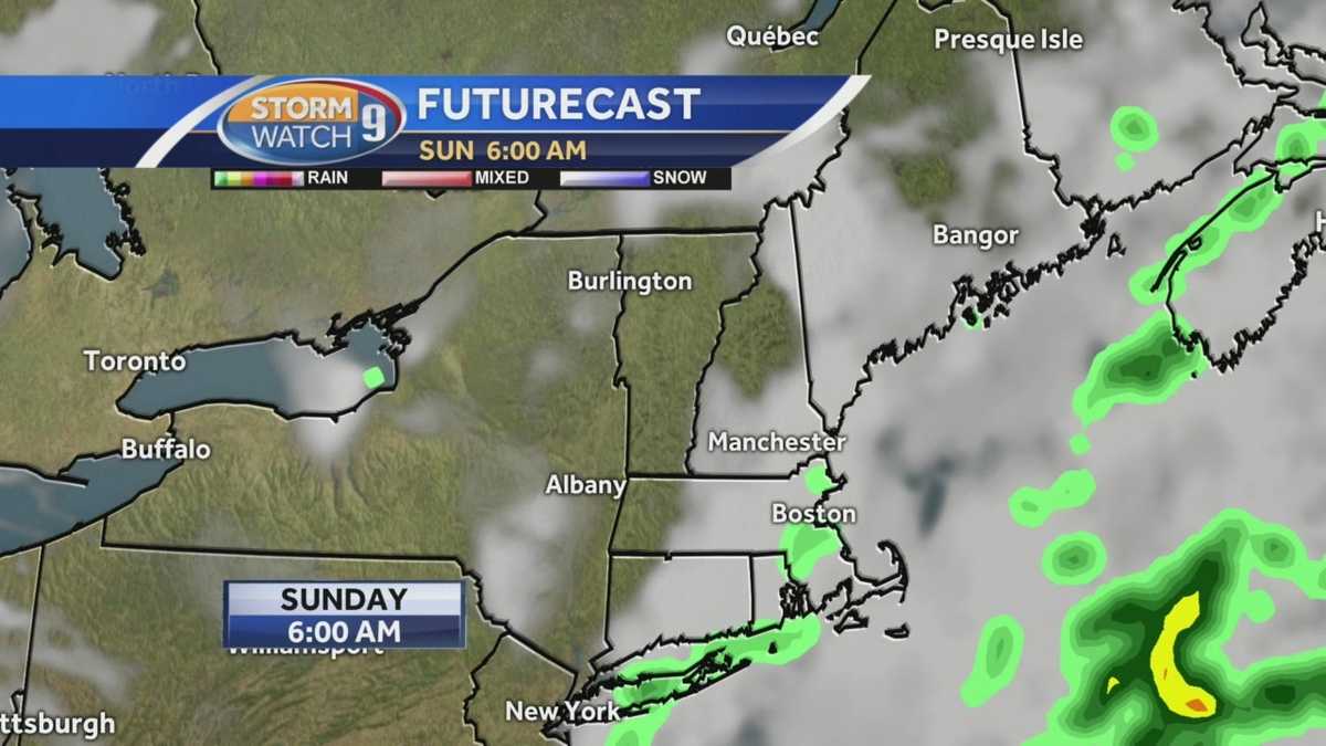 Humid weekend
