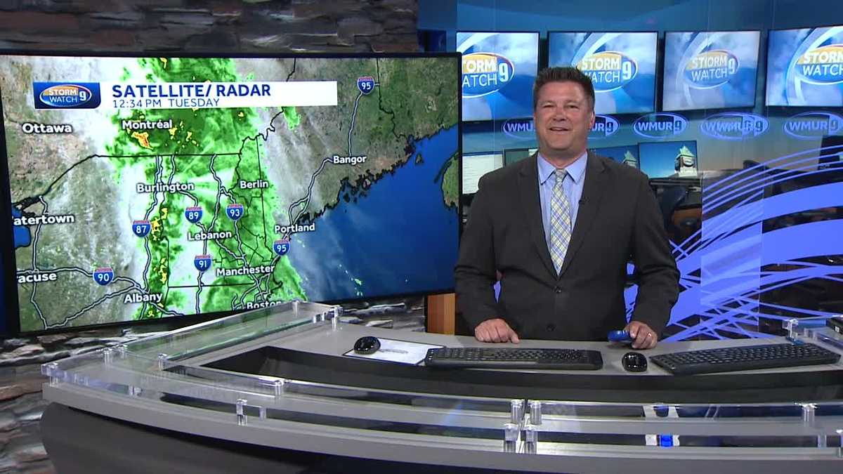 Watch: Rain could be heavy at times