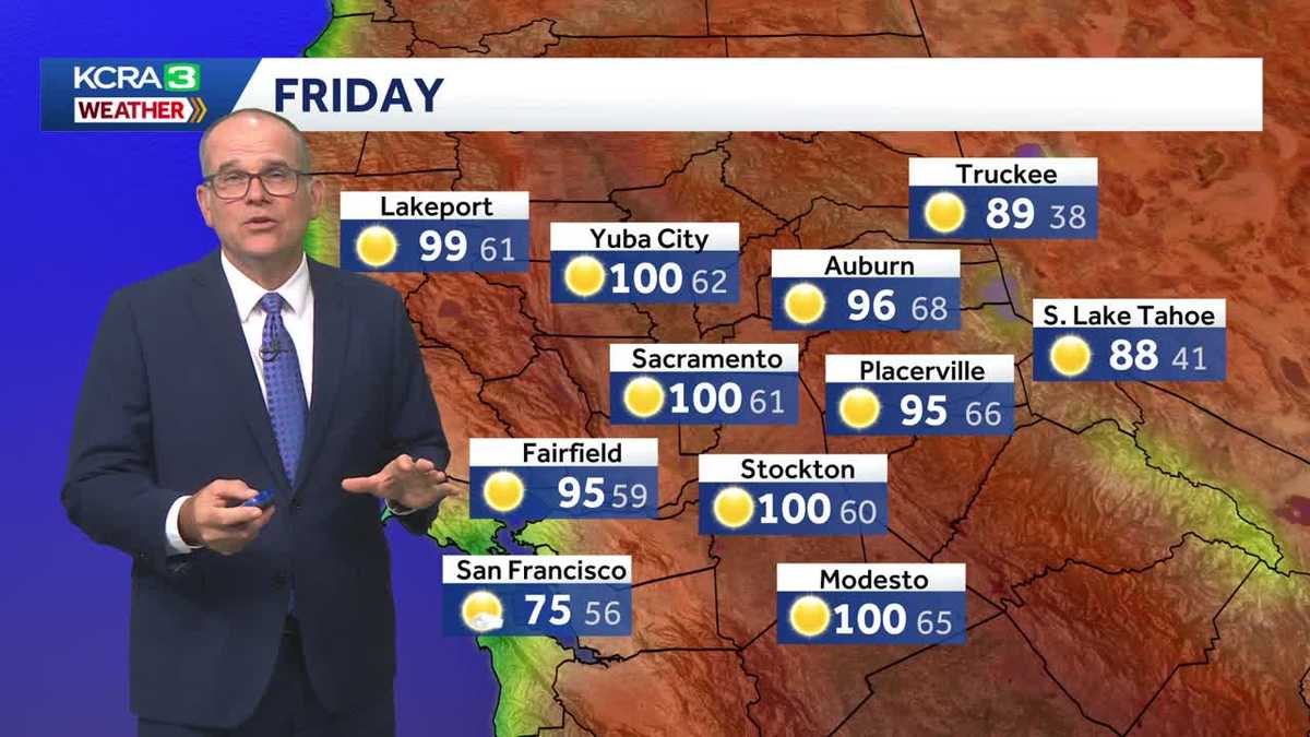 NorCal forecast: Heat wave begins Friday. Here's how long it'll last.