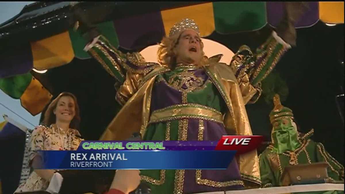 Hail Rex! King of Carnival arrives in New Orleans for Mardi Gras