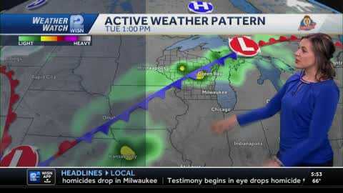 Mild With Spotty Showers - Vimarsana News