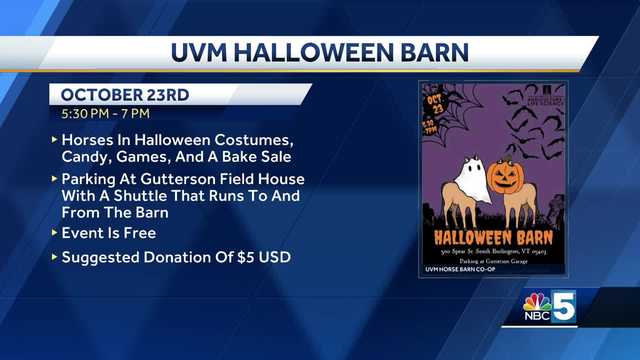University of Vermont to host Halloween Barn event - Vimarsana News