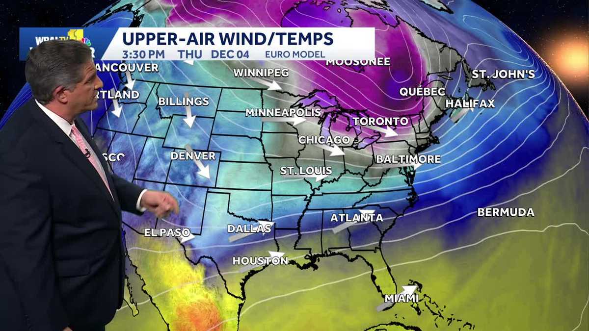Weather Talk: Region to see cold, active weather pattern
