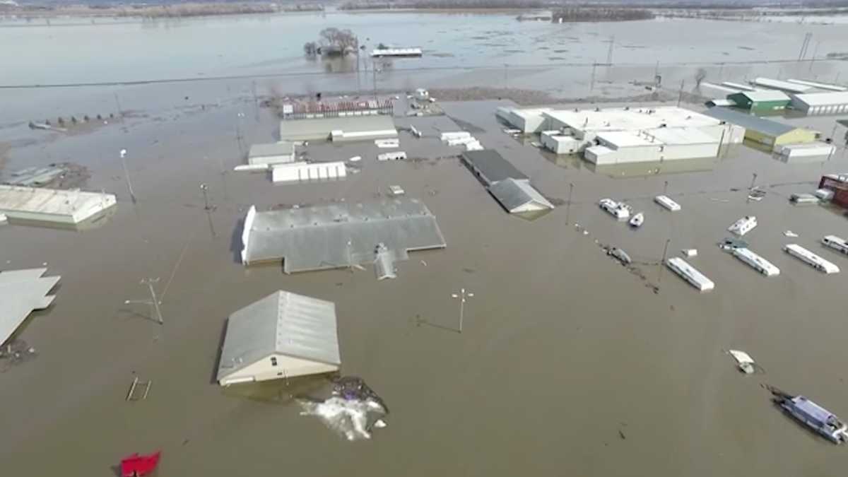 Officials: Flooding costs Nebraska $1.4B in losses, damages