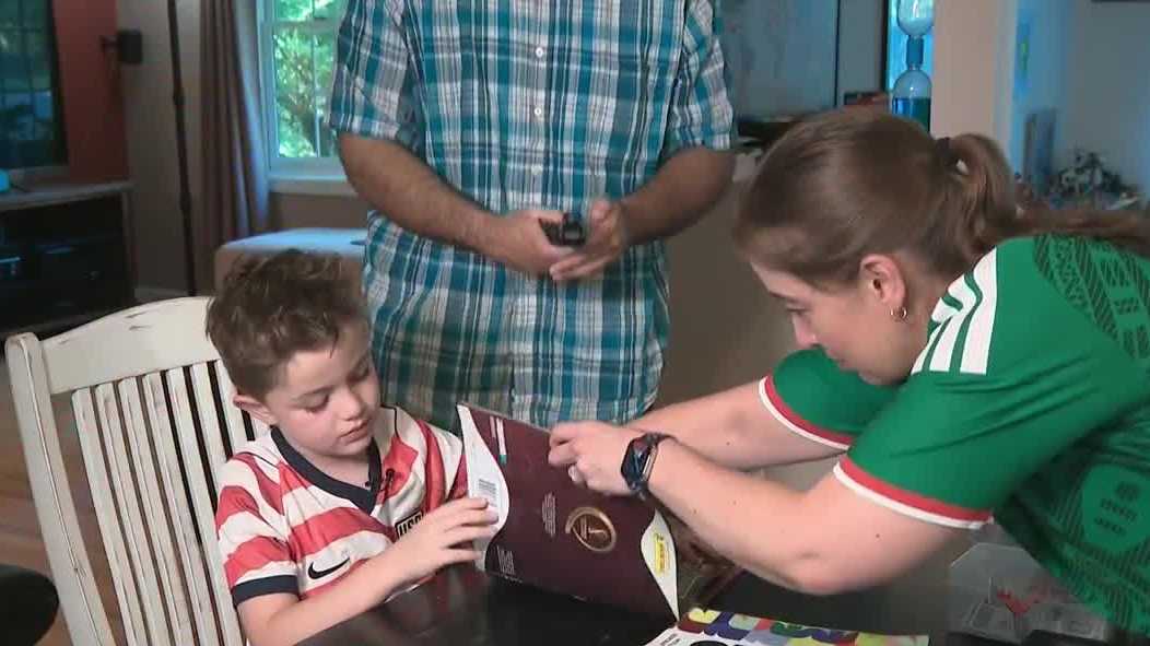 Brookline family embracing culture, tradition in hunt for World Cup stickers